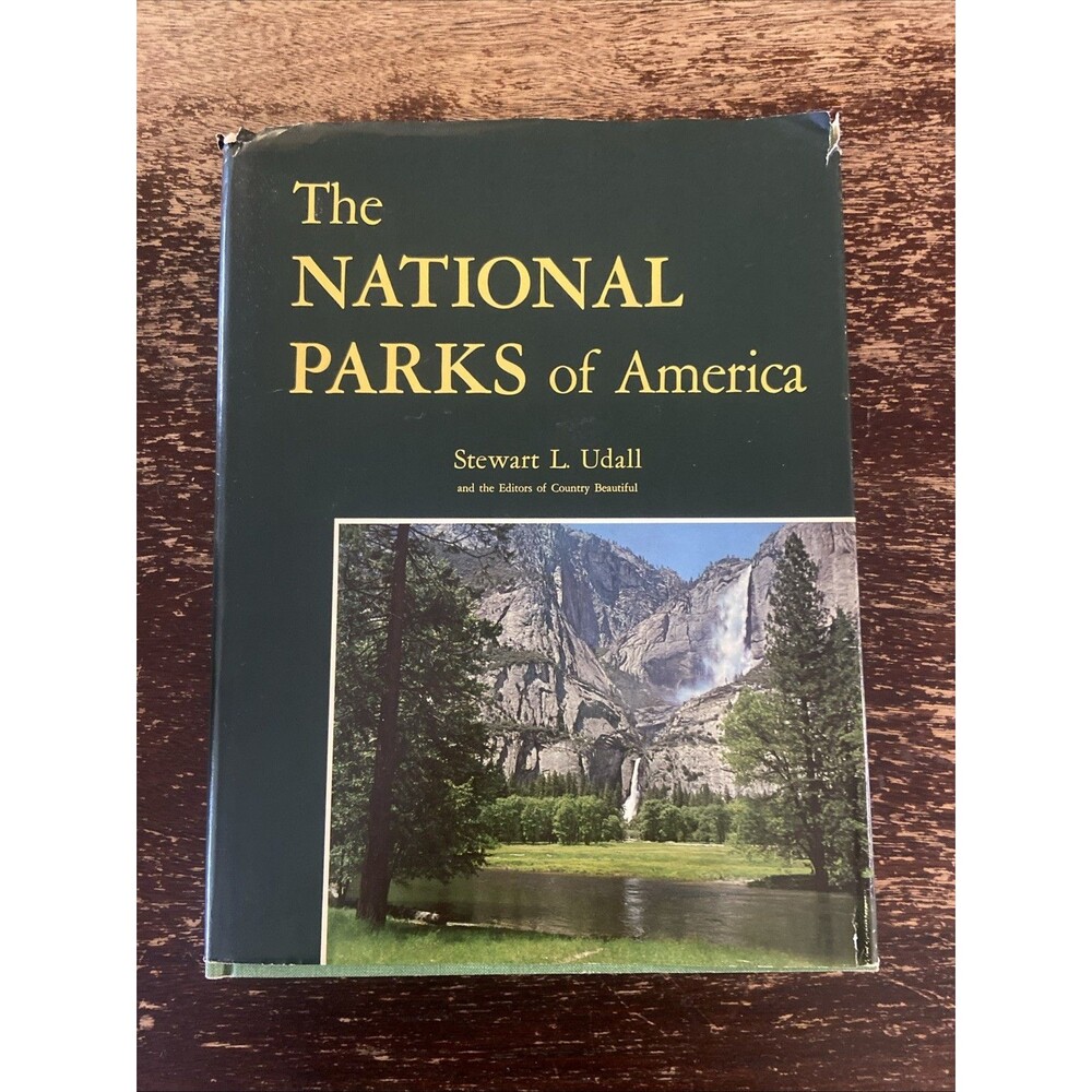 Vintage The National Parks of America Stewart L. Udall 1966 Hardcover DJ